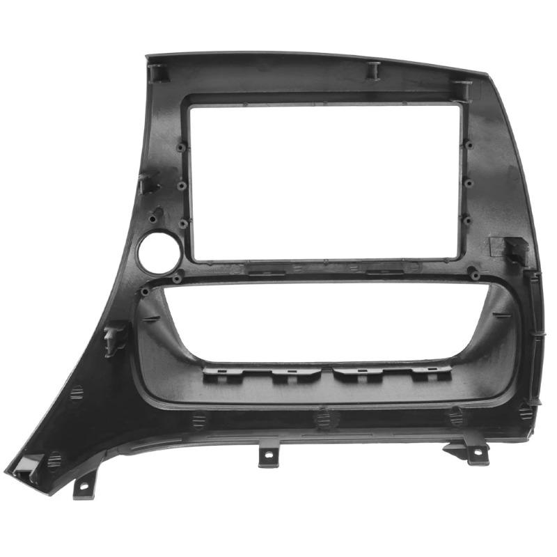 Painel de rádio de fáscia de carro 2 Din para Honda- Civic- Hatchback 2006-2011CD DVD Moldura de fáscia Painel Adaptador Capa Guarnição  (Roda esquerda)