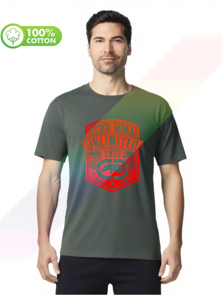 2026 Selling 100% Cotton Men's T-shirt Ecko_unltd Funny Male Round Neck Short Sleeve S-xxxl Tops Tees