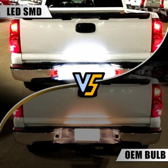 LED Plate Light License Tag W/Wiring Lamp 2002-06 Harness For Cadillac Escalade