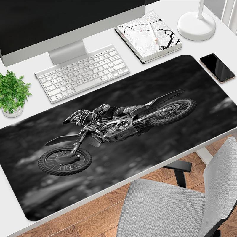 Motorcycle Stunt Xl Gaming Mouse Pad Nonslip Rubber Base Stitched Edge Waterproof Desk Mat For Pc Laptop Gamer Office Computer Accessories C929629