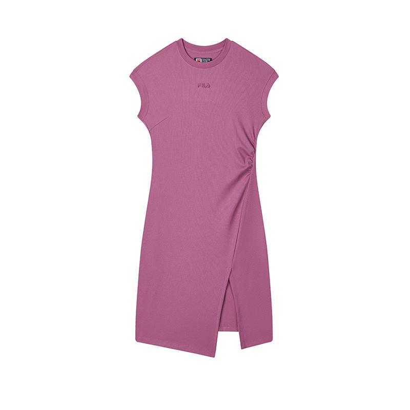 New FILA ORIGINALE Sleeveless Dress Women's Brick Burgundy WI F51W529312F-WI