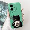 For Tecno Pova Neo Case LE6 LE6h Shockproof Cover Lovely Astronaut Liquid Silicone Bumper For Tecno Pova Neo 3 LH6n PovaNeo Etui