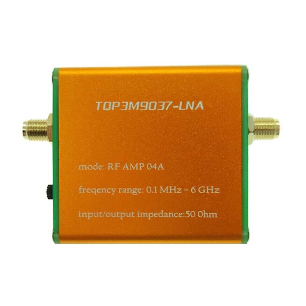 Ultra Low Noise Fullband RF Preamplifier 100kHz to 6GHz for Broadcasting Wireless Communications and Scientific Use