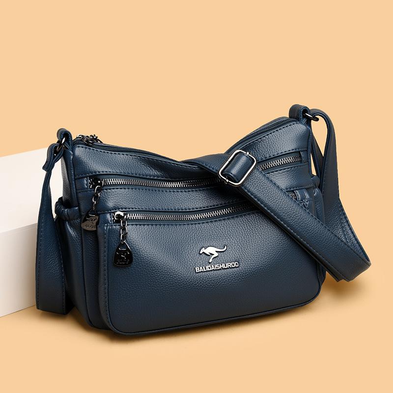 New Summer Mother Bag Korean Version Large Capacity Shoulder Bag Fashionable Middle-aged Mother Women's Crossbody Bag