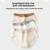 Girls Spring and Autumn Cotton Extended Crotch 7A Antibacterial Middle Waist Triangle Briefs
