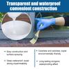 JUE-FISH Transparent Waterproof Adhesive Transparent Waterproof Coating Bathroom Balcony Brick Free Roof Leak Proof Adhesive