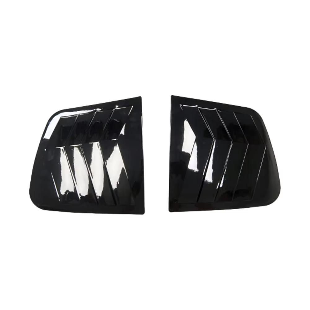 For Kia Sportage KX5 2016 2017 2018 Car Rear Louver Window Side Shutter Cover Trim Sticker Vent Scoop ABS Carbon Fiber