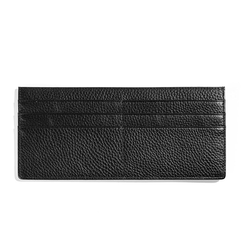 

[imeetu] long wallet ladies thin wallet Ultra thin card holder billfold thin wallet genuine leather casual simple trip slim thin lightweight light
