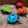 Winding spring seven-spotted ladybug children's toy/Simulated beetle Golden Turtle Swaying Ladybug/Children's cognitive toy
