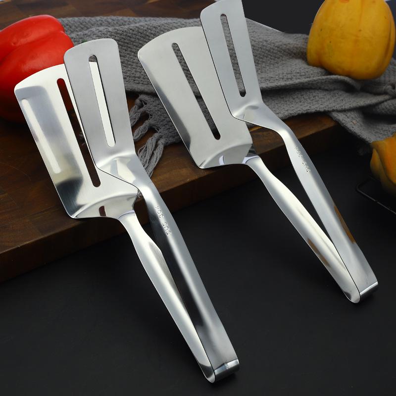 Multifunctional Stainless Steel Kitchen Shovel: Flip Pancakes, Fish, Steak, Pizza