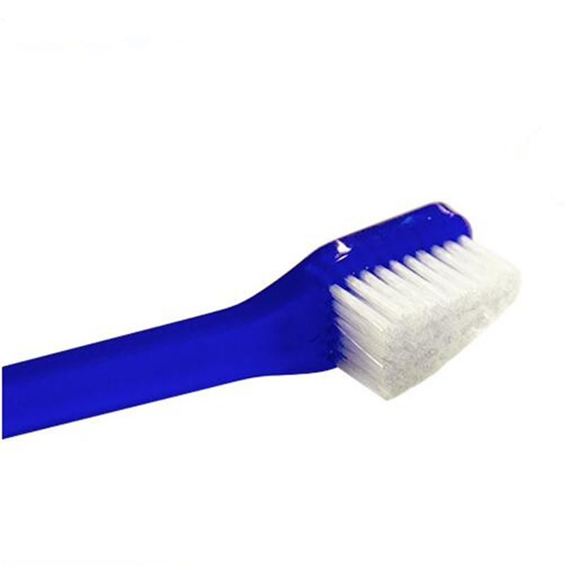 Dog Toothbrush 2pcs Set Double-headed Dogs Toothbrushes 2pcs Set Cat Toothbrush Set Dog Teeth Cleaning Pet Grooming Pet Supplies