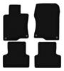 BASIC Black Velour Floor Mats For: Honda Accord VIII Sedan, Station Wagon, Tourer (2008-2015)