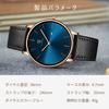 BEN NEVIS Casual Date Analog Quartz Leather Black Blue Dial Men's Watch, Simple, Stylish, Slim, Design, Display, Waterproof, Watch, Strap, Band,