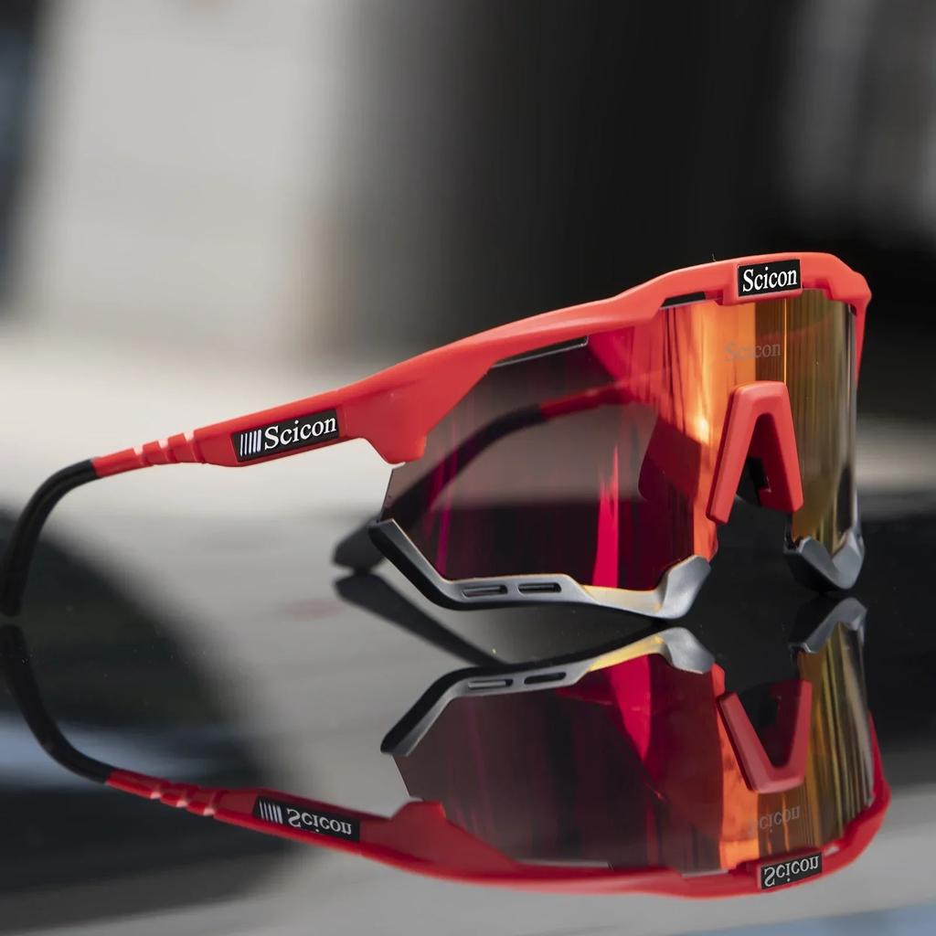 Polarisierte Radbrille Mountainbike-Brille Rennrad-Radbrille Herren Damen Outdoor-Sport Sonnenbrille