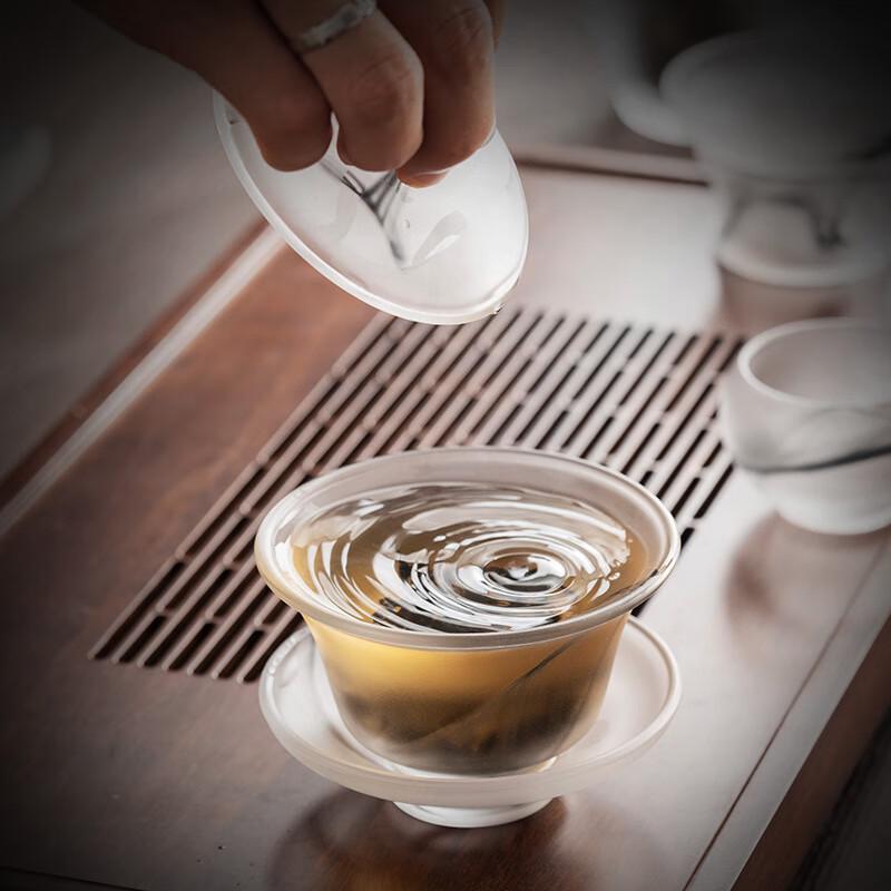 

Tea Cycle Ink Glaze White Jade Kung Fu Tea Set