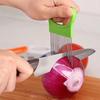 Stainless Steel Onion Needle Fork Vegetable Fruit Slicer Tomato Cutter Cutting Holder Kitchen Accessories Cutting Auxiliary Rack
