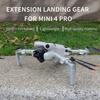 Heightening Kit for Mini 4 Pro Drone - Leg Support /Landing Gear Boosters