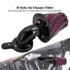 Motorcycle Air Cleaner CNC Intake Air Filter For Harley Softail Breakout Fat Boy FXLR FL Touring Glide Road King Sportster Dyna