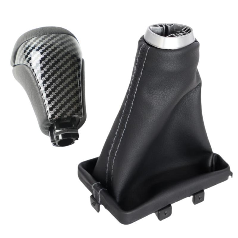 Manopla de Câmbio Automático Para Toyota Highlander Land Cruiser Prado Styling de Carro Couro Alavanca Seletora Cobertura de Fole Caixa