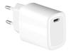 Adaptateur secteur - dlh - 20w pd usb-c - usb-c 24 broches - charge rapide - blanc