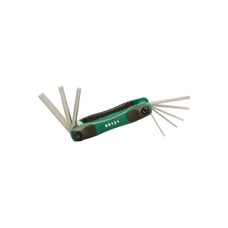 SATA 8-Piece Foldable Hex Key Wrench Set 8-Piece
