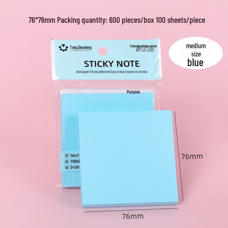 Heart-Shaped Colorful Sticky Notes for Students - Creative Index Memo Pads