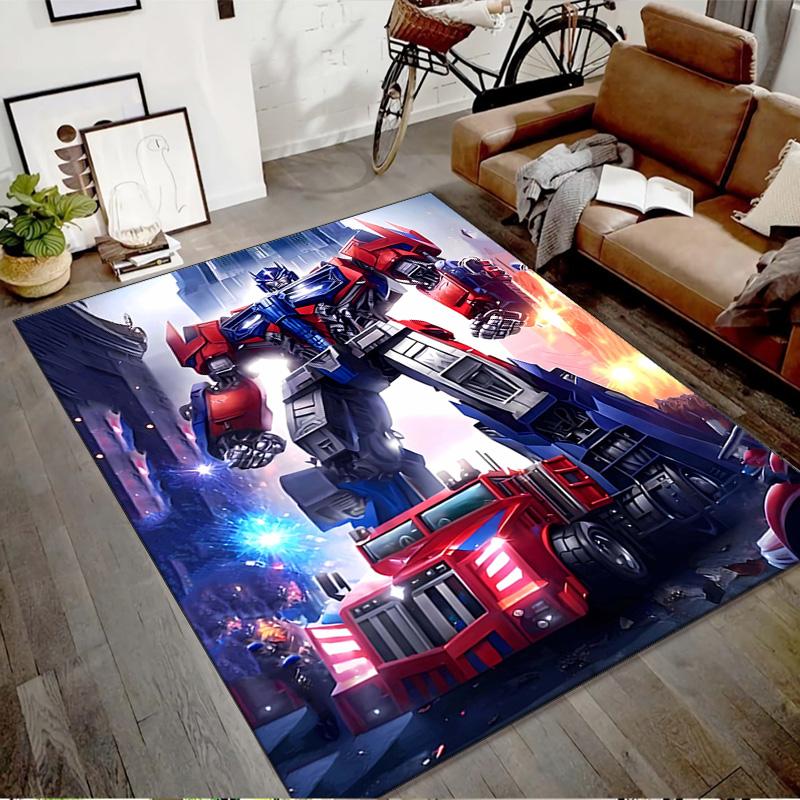 1pc Transformers2 Design Printed Area Rug Carpet for Bedroom Living Room Home Decor Rugs Mat Non Slip Mat Rug for Bedside
