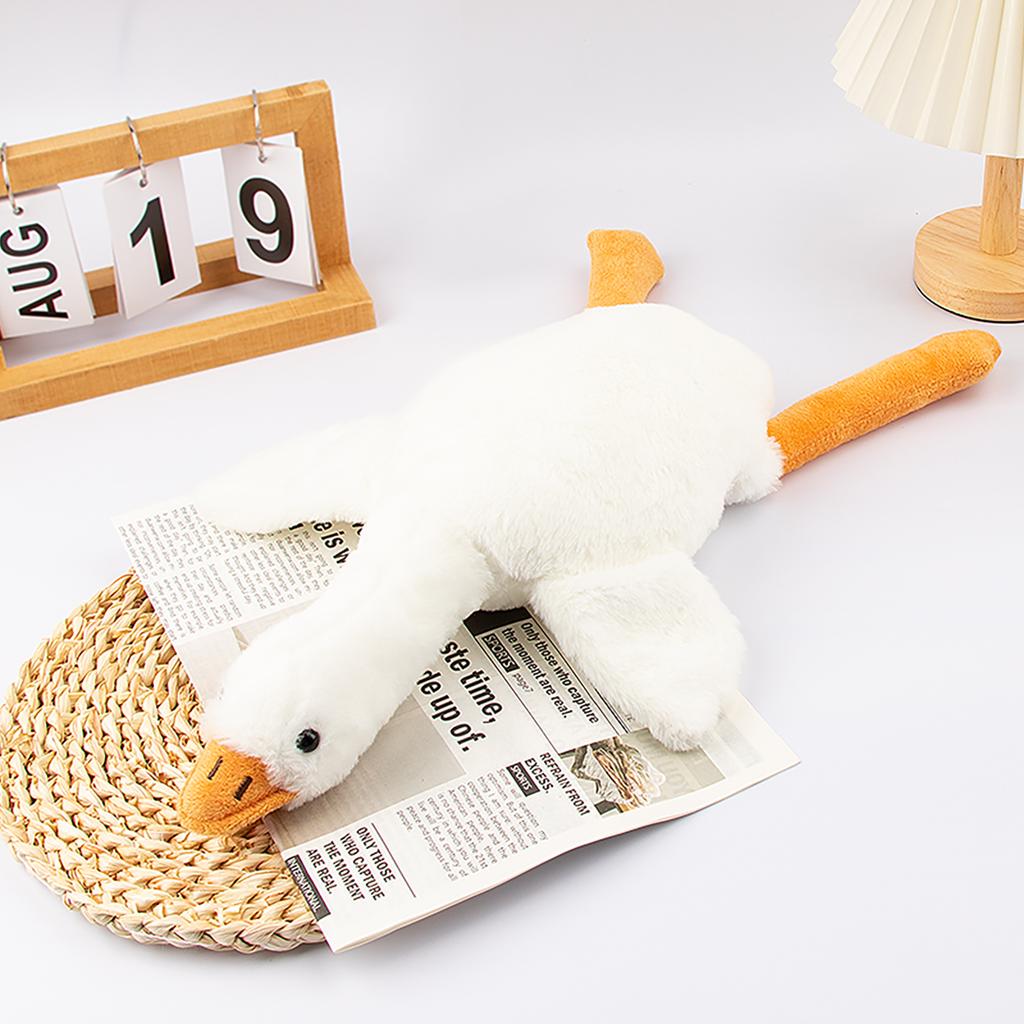 50cm Gänse-Stofftier Weiches Kuscheltier Sofakissen Bettdekoration Geschenk für Kinder Mädchen Frauen Geburtstag