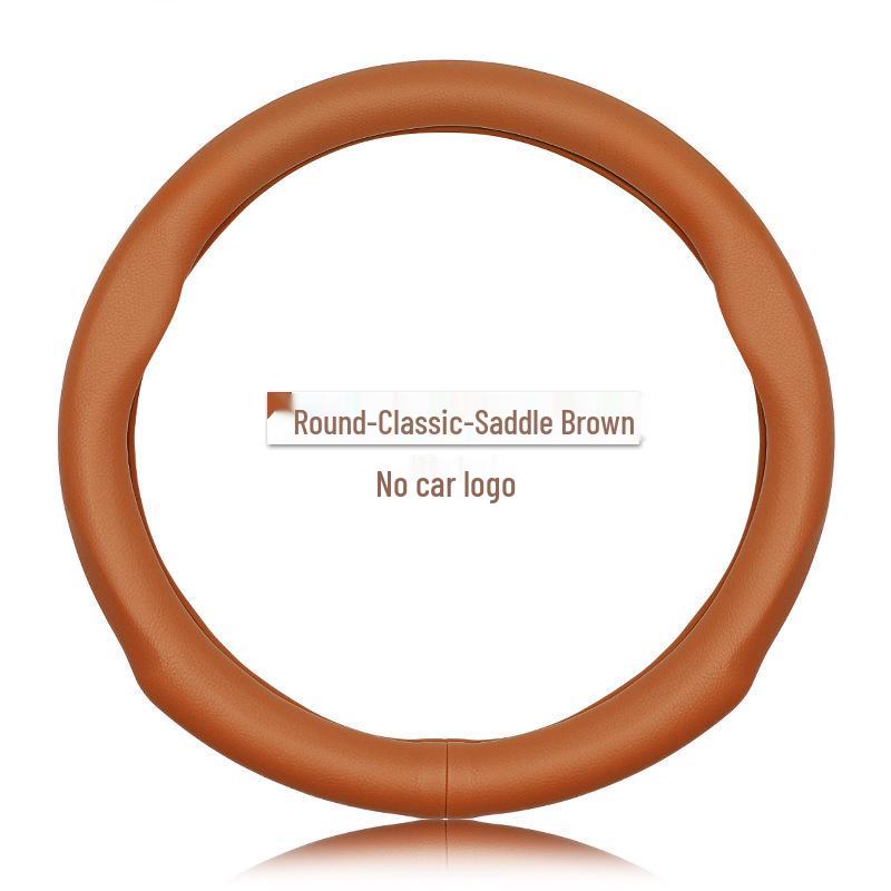 Jiangling Teshun Baodian Yuhu 3/5/7/9 Genuine Leather Non-Slip All-Season Universal Steering Wheel Cover