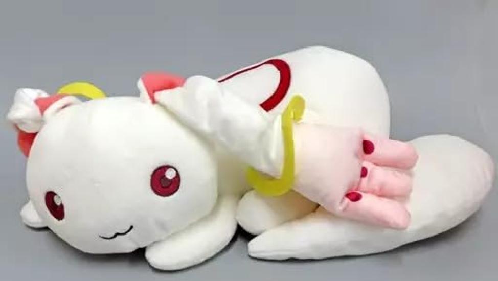 

Puella Magi Madoka Magica the Movie Story of Rebellion Mechamofugutto Plush [New Edition] ~Kyubey~