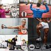 Resistance Strap Set Sports Strap with Door Anchor Handle Handbag Leg and Ankle Straps for Resistance Training Unisex 3