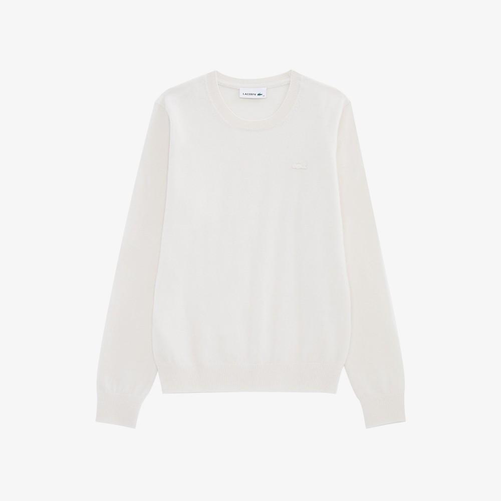 [lacoste] Women's Basic Crewneck Sweater AF294E-55NXFJ