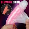 Big Realistic Dildo for Women Beginners Skin Sliding Foreskin Anal Vagina G Spot Stimulation Artifical Penis Sex Toy Masturbator