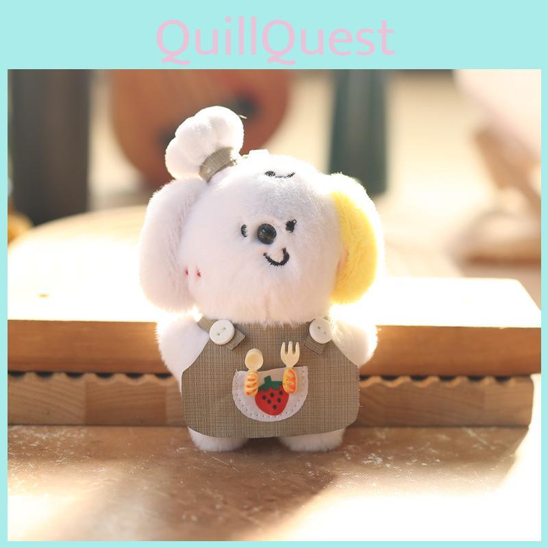 Chef Puppy Plush Toy Keychain Backpack Charm Pp Cotton 12cm Gift For Girls Kids