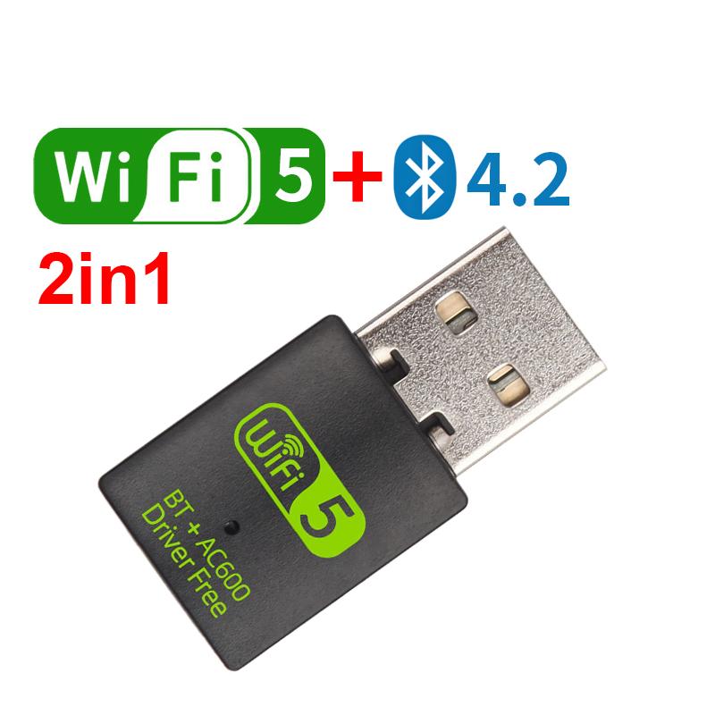 

WiFi6 + Bluetooth 5.4 Wireless Adapter Network Card Wlan Receiver Dual Band 2.4G + 5G For PC Windows 7 10 11