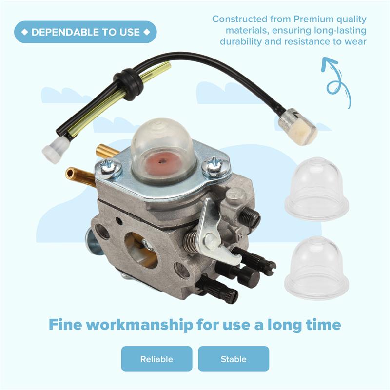 L10A Trimmer Replacement Carburetor Kit For ECHO SRM2100 SHC1700 SHC2100 SRM2110 C1U-K29 C1U-K47 C1U-K52