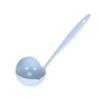 2-in-1 Soup Spoon, Long-handled Spoon Plastic Colander Filter Tableware Room Spoon Plastic Kitchen Accessories