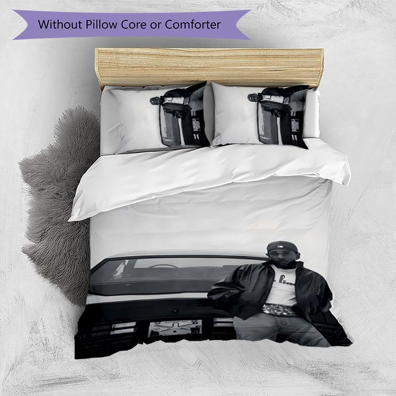 GNX Lamar 3pcs Bedding Set Duvet Cover Closure Includes 1 Duvet Cover & 2 Pillowcases for All Seasons Bedroom Home Dorm Decor