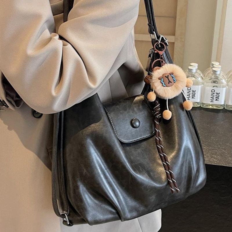 Wholesale Multifunctional Large Capacity Bag Women's Autumn and Winter New Commuter Design Backpack Textured Tote Bag