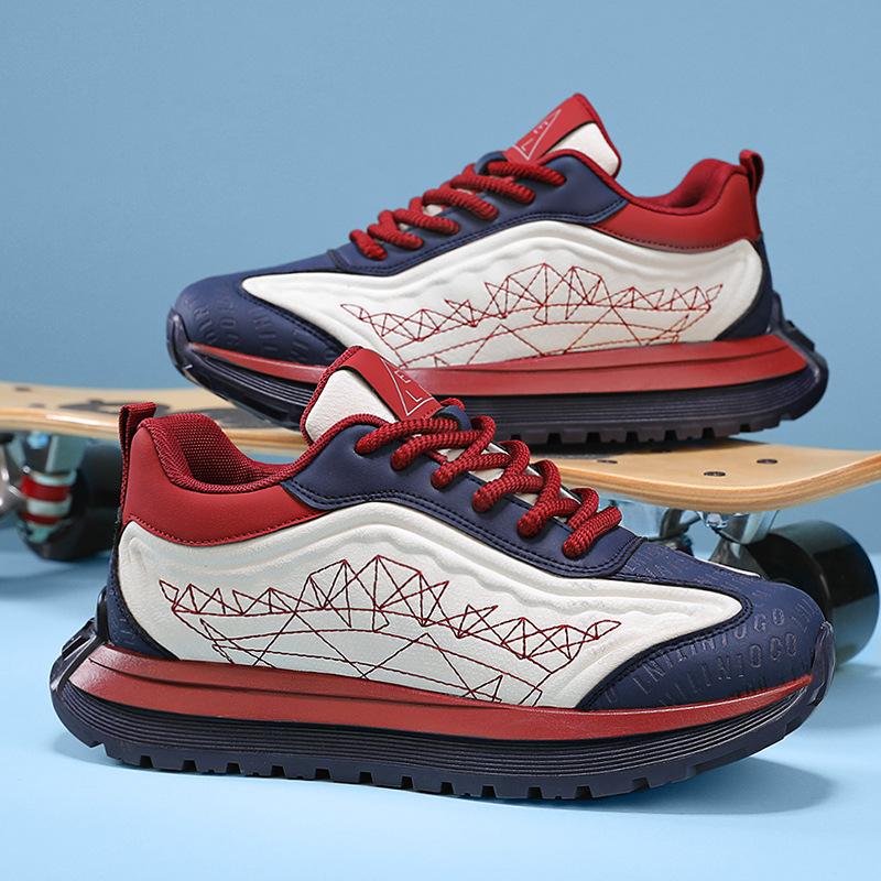 Men's shoes autumn and winter new breathable casual sports shoes non-slip soft-soled men's dad shoes