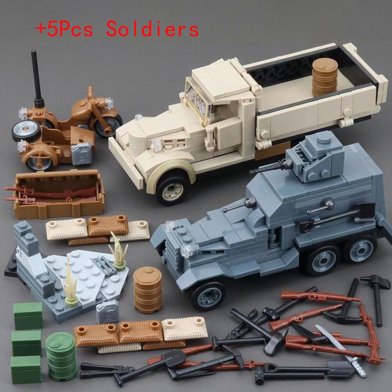 Non-Toxice Militare WW2 Vehicul Blindat Greu Tip 89 92 Tanc de Luptă pe Șenile Armata Armă Blocuri de Construcție Cărămizi Model Clasic Jucării Cadouri Copii