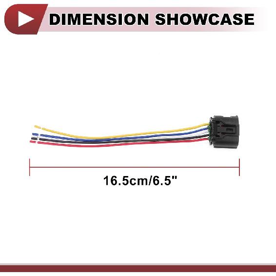 1 Pcs Wiring Harness for Toyota Prius 2010-2015 Sensor Harness Adapters No.9098012303 5 Pin 18gauge