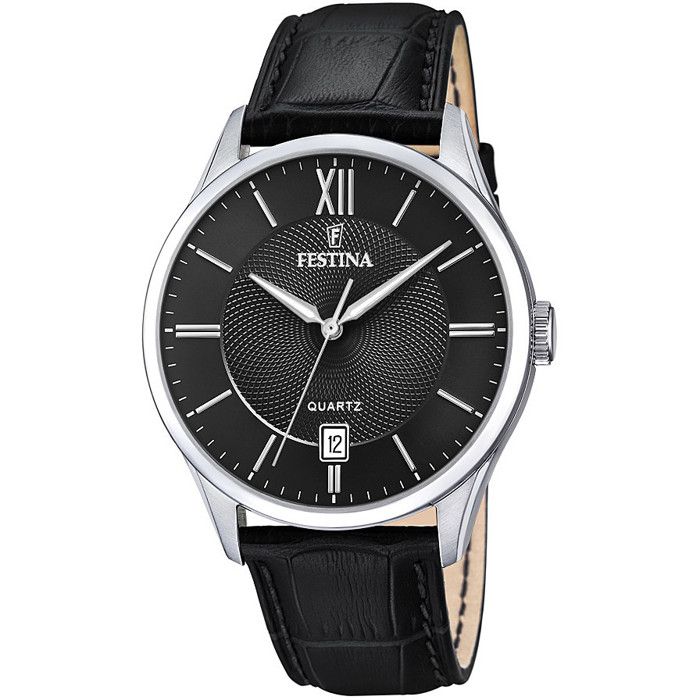 Montre - Festina - F20426-3 - Argenté - Noir - Étanchéité 5 ATM