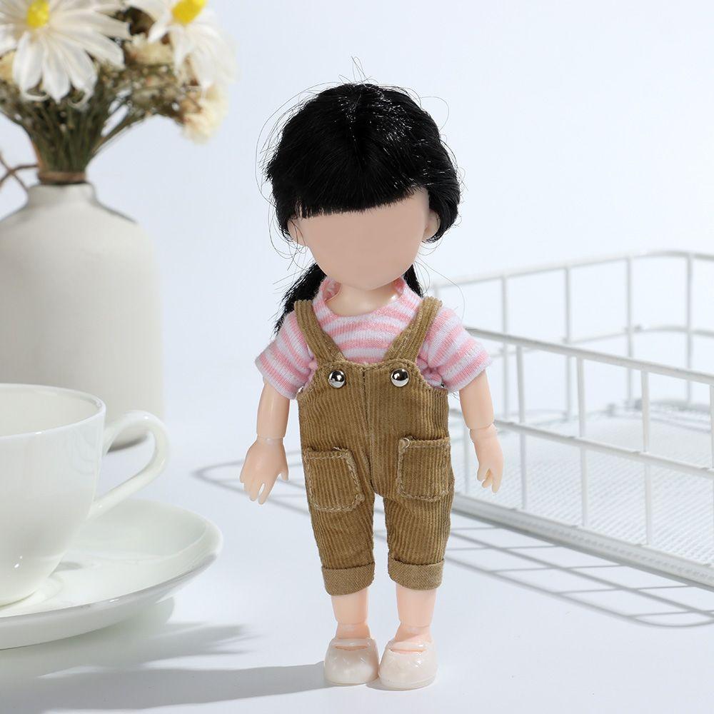 Doll Trousers Casual Wears Casual Pants Clothes Accessories Doll Overalls Fashion Overalls Clothes