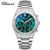 CHENXI Watch Man New Multi-functional Quartz Wristwatches Fashion Chronograph Date Moon Phase Luminous Steel Strap Men's Watches
