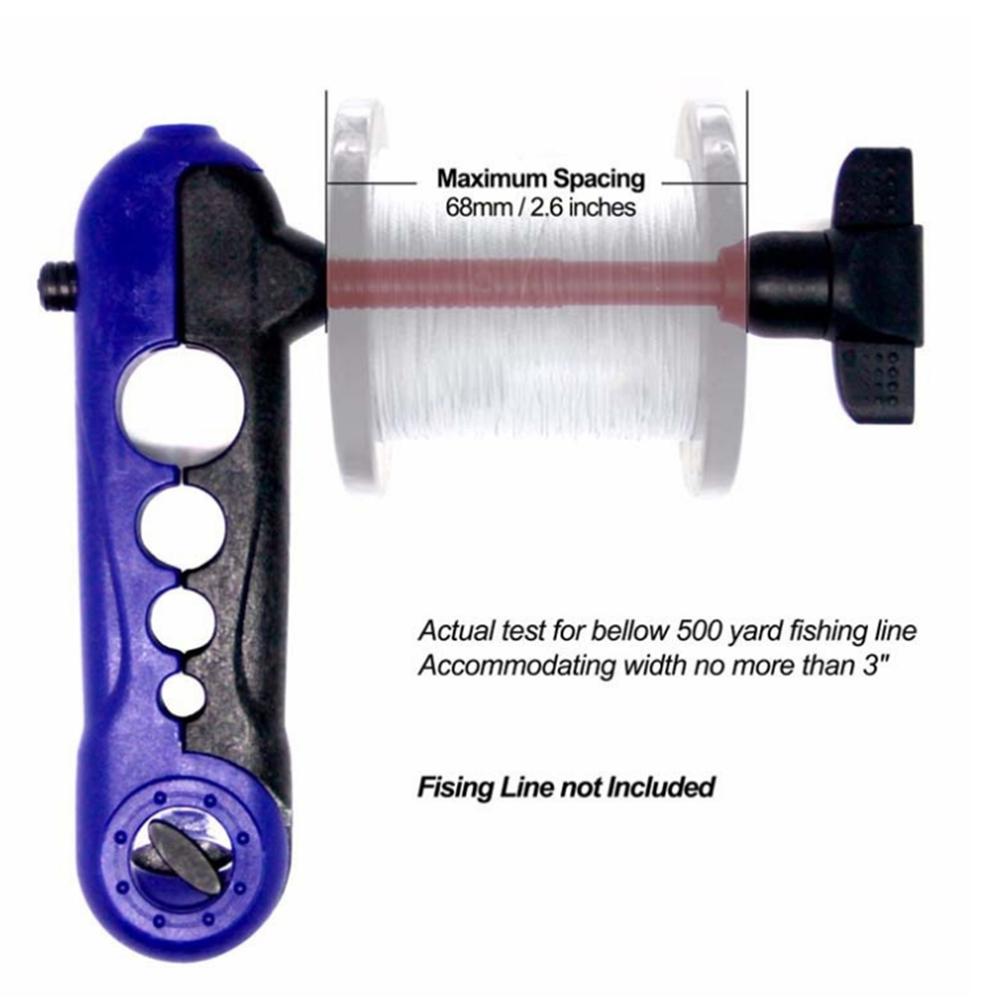 Mini Portable Universal Fishing Line Spooler Reel Winder Fish Tool Wrapper Accessory