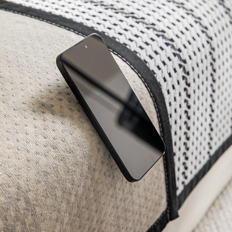 Light Luxury High-End Sofa Cushion Chenier Four-Season Universal  New Non-Slip Leather Seat Cushion Sofa Cover Cover
