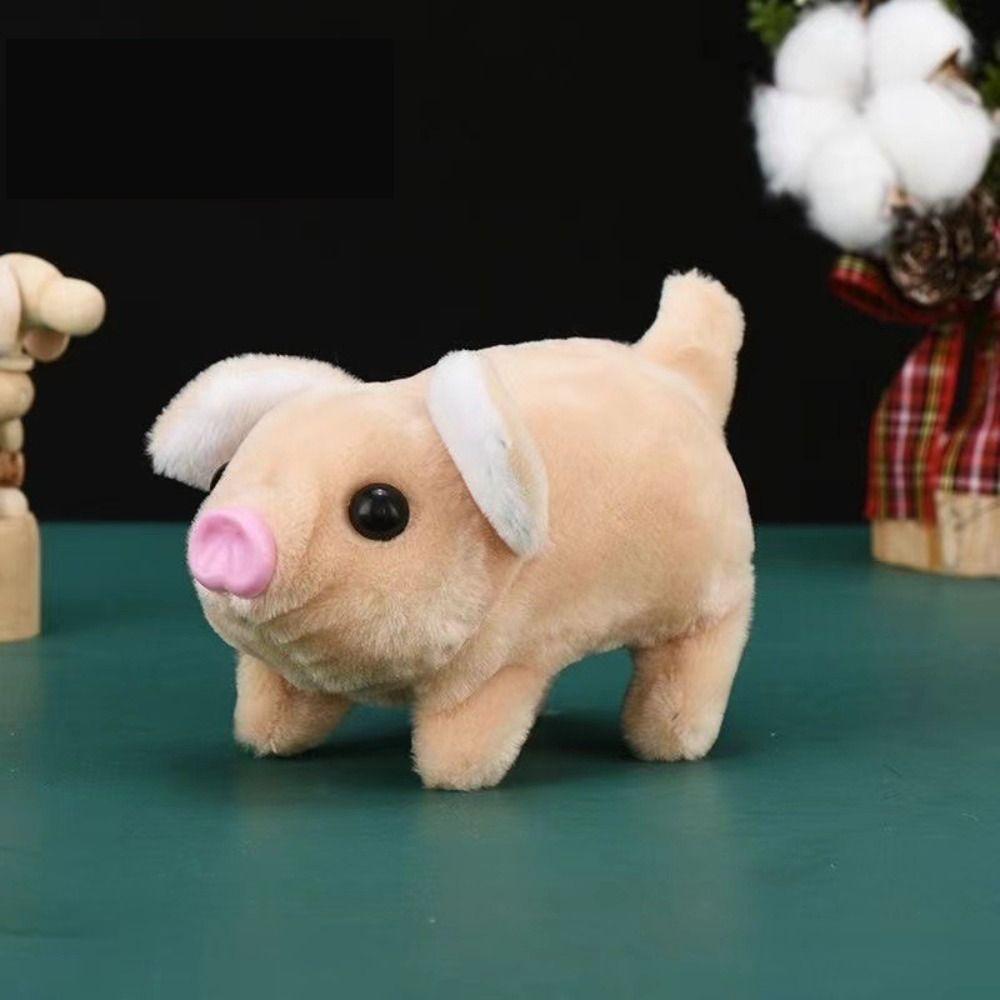 With Sound Electronic Pig Can Walk Walking Moving Pet Toys Electric Simulation Pig  Children Gifts