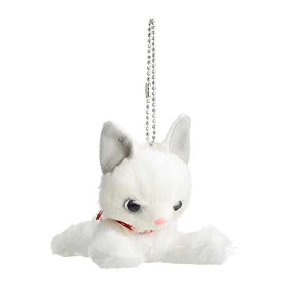 We're Together Stuffed Toy Mascot White Cat