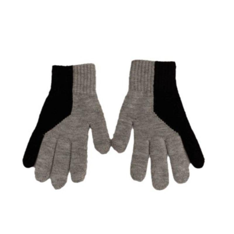 New color matching gloves for women, thickened warm in winter, student riding, cycling, cold-proof in winter, and revealing fingers